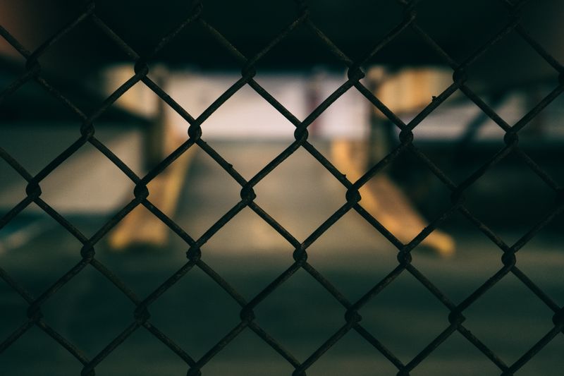 Commercial fence installation